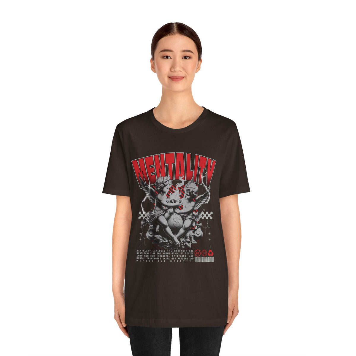 Mentality Graphic Tee — Vintage Cherub Skate Art Shirt