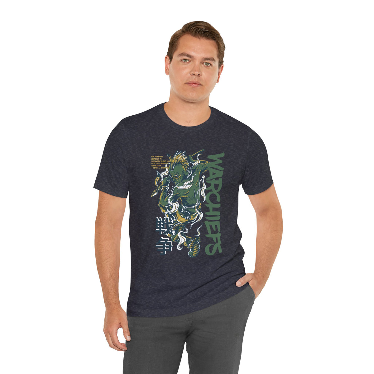 Marchiefs Warrior Tee — Japanese-Style Ninja Graphic Shirt