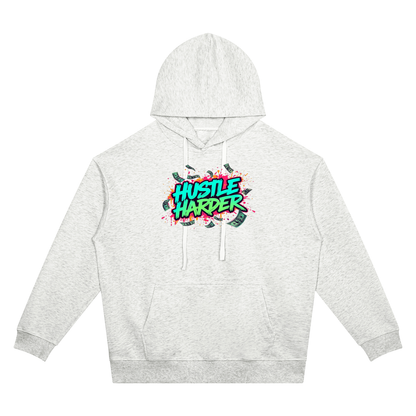 Success Is a Habit Two Sided Graphic Drop Shoulder Hoodie