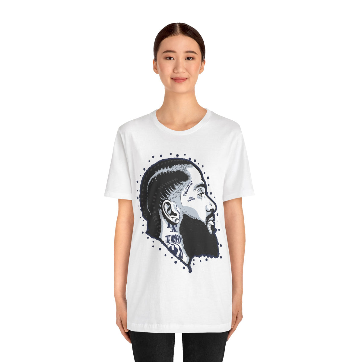 NIP HUSSLE PROLIFIC HIP HOP ARTIST GRAPHIC T SHIRT