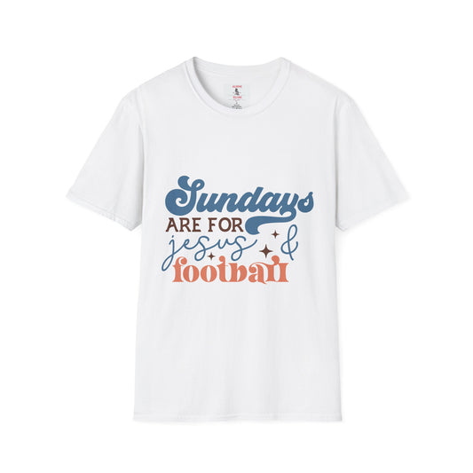 Sundays Are for Jesus & Football T-Shirt