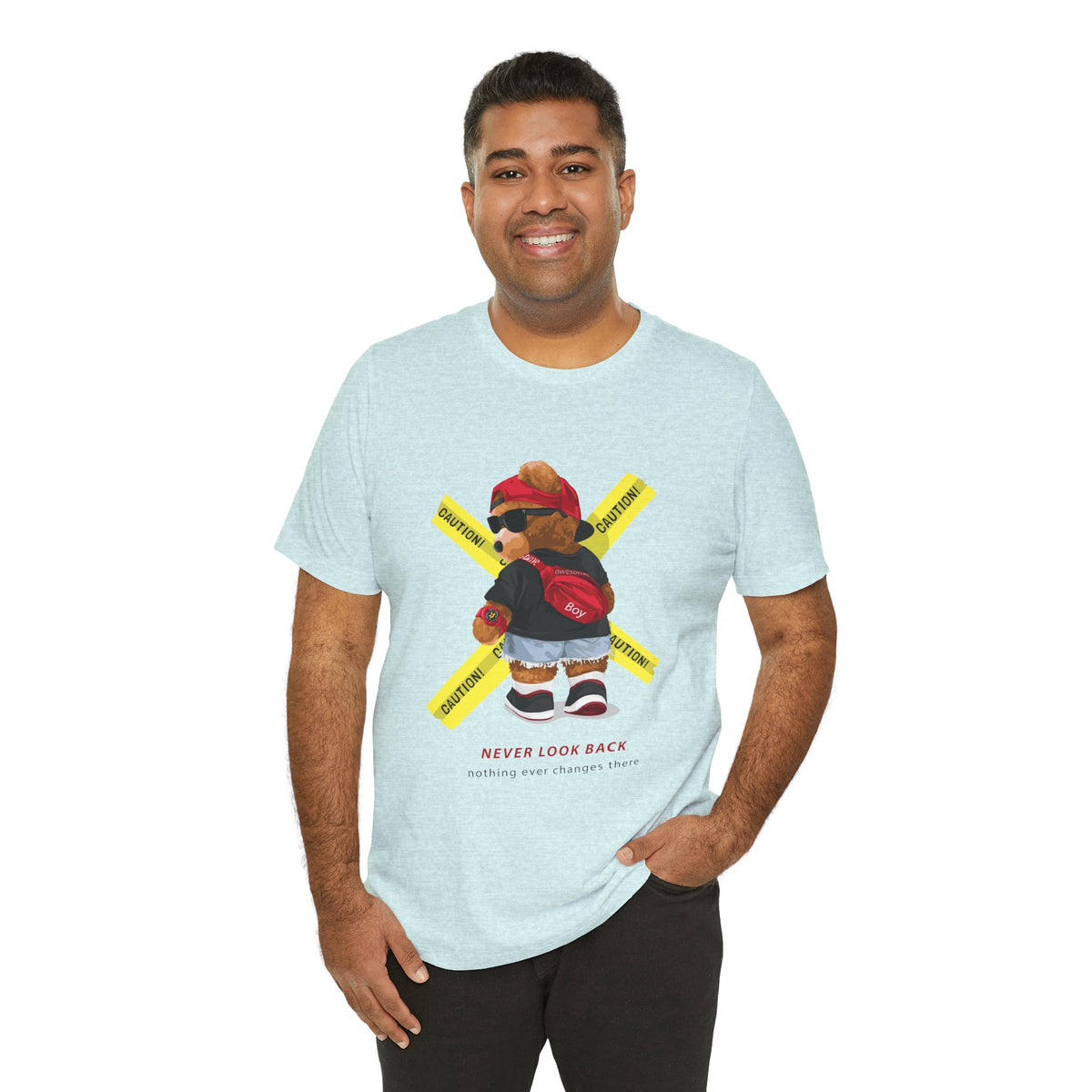 Teddy Bear 'Never Look Back' Graphic Tee