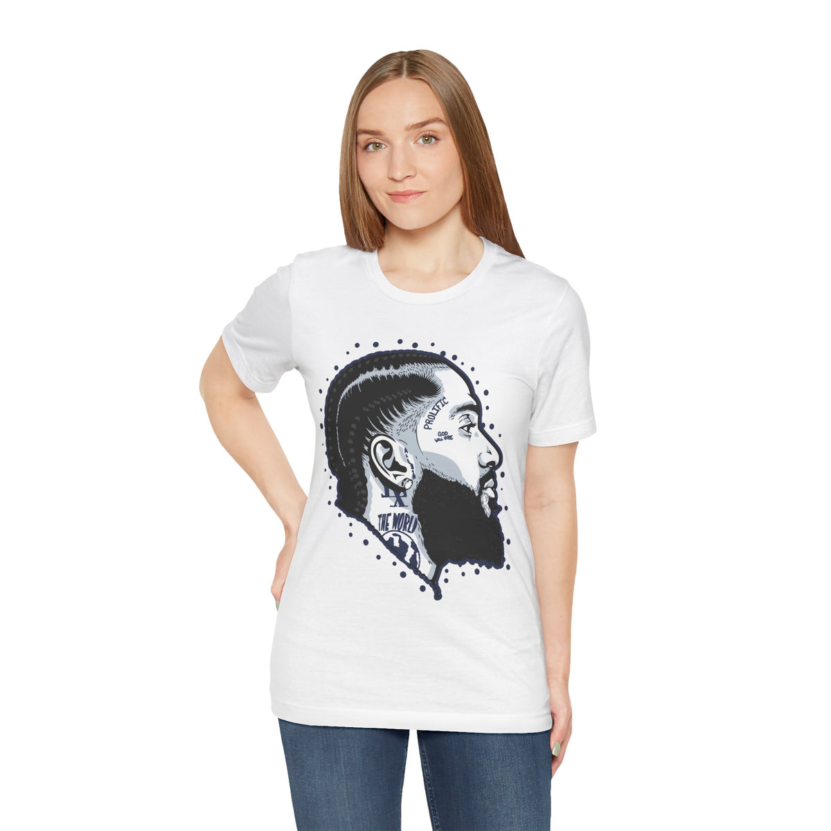 NIP HUSSLE PROLIFIC HIP HOP ARTIST GRAPHIC T SHIRT