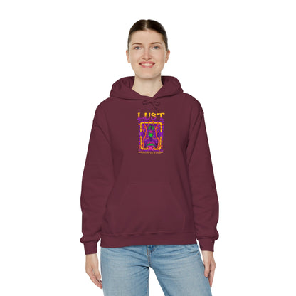 Lust Tarot Hoodie — Psychedelic Arcana Graphic Pullover