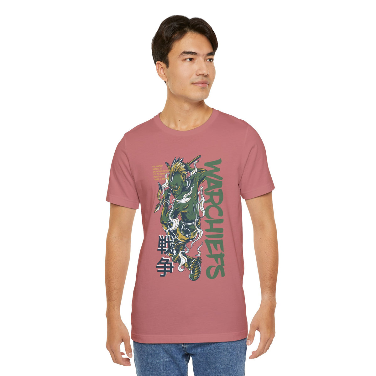Marchiefs Warrior Tee — Japanese-Style Ninja Graphic Shirt