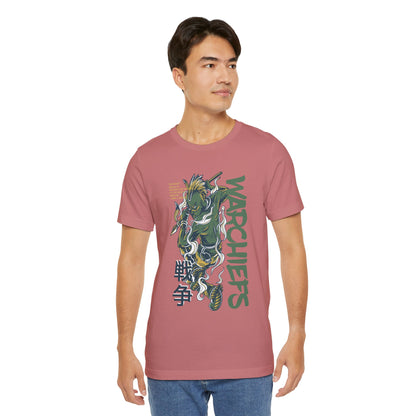 Marchiefs Warrior Tee — Japanese-Style Ninja Graphic Shirt