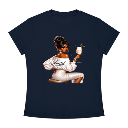 Limited Edition Champagne Woman Women’s Slim-Fit Tee