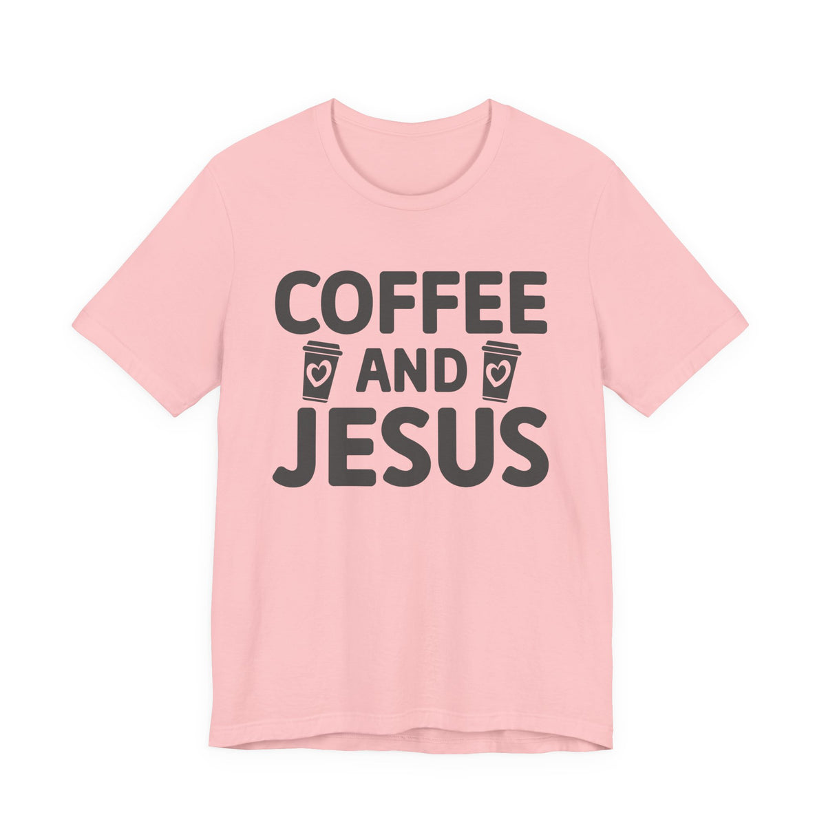 Coffee and Jesus T-Shirt — Christian Faith Graphic Tee