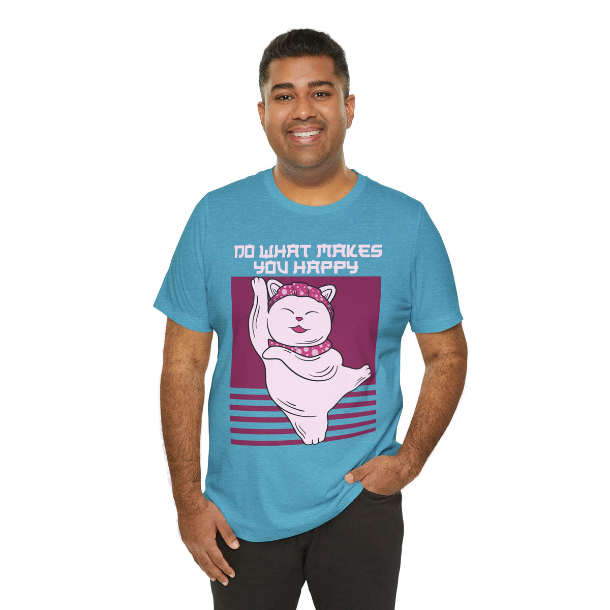 Do What Makes You Happy Cat Tee