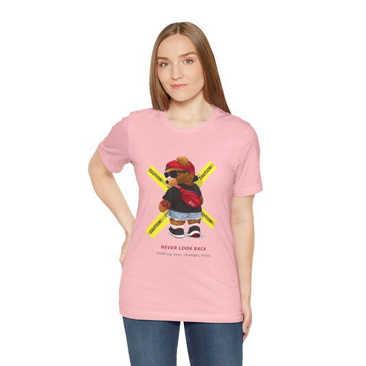 Teddy Bear 'Never Look Back' Graphic Tee