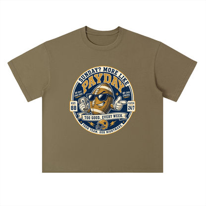 Payday Football Graphic Drop Shoulder Tee