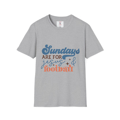 Sundays Are for Jesus & Football T-Shirt