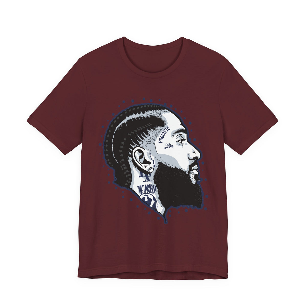NIP HUSSLE PROLIFIC HIP HOP ARTIST GRAPHIC T SHIRT
