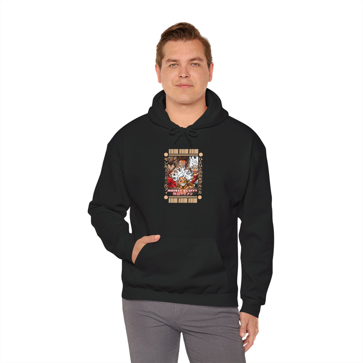 Hoodie — 'Mommy's Little Monster' Cute Kawaii Cat Horror Graphic Hoodie