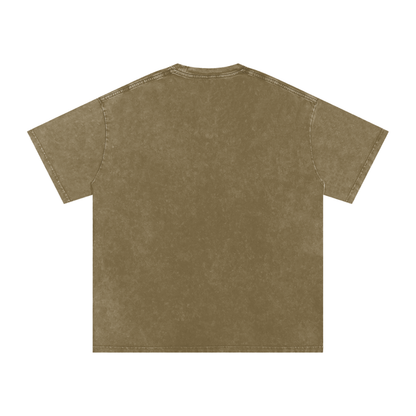 Stay Hungry & Foolish Snow-Washed Cotton Tee