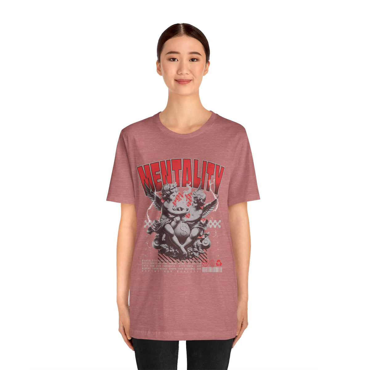 Mentality Graphic Tee — Vintage Cherub Skate Art Shirt