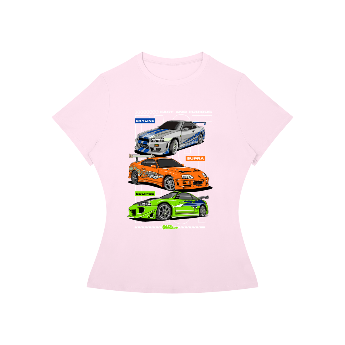 F&F Imports Models Women’s Slim-Fit Tee