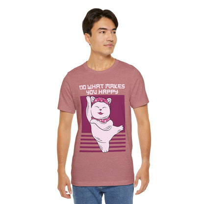 Do What Makes You Happy Cat Tee
