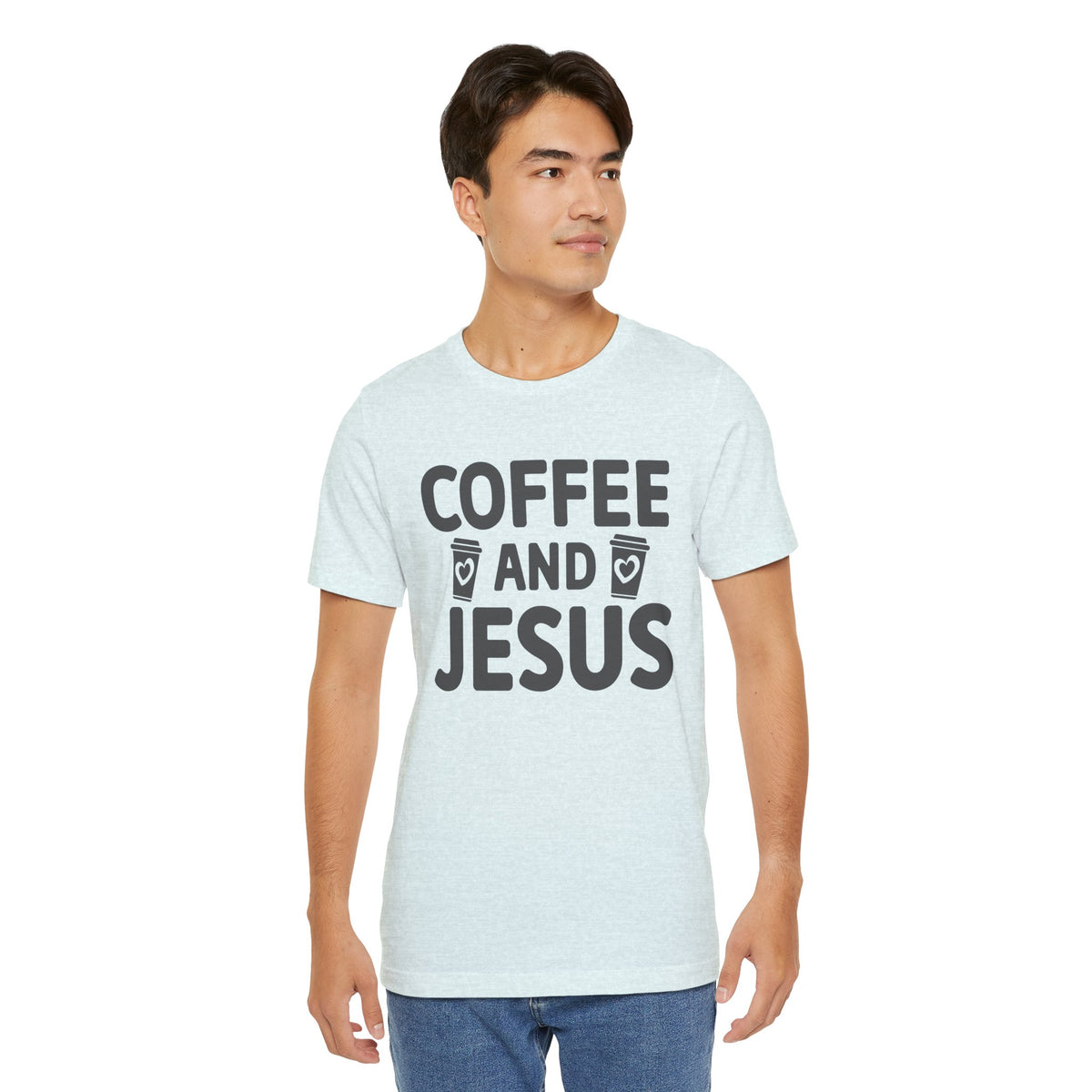 Coffee and Jesus T-Shirt — Christian Faith Graphic Tee