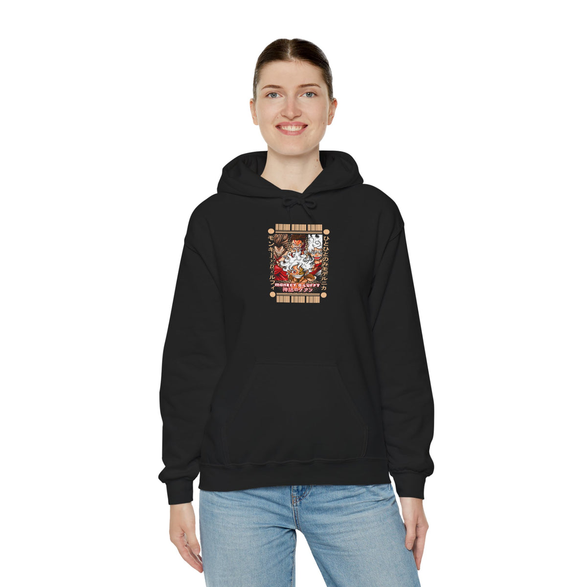 Hoodie — 'Mommy's Little Monster' Cute Kawaii Cat Horror Graphic Hoodie