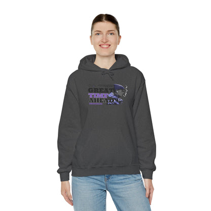 Great Times Ahead Hoodie — Positive Vintage Portrait Pullover