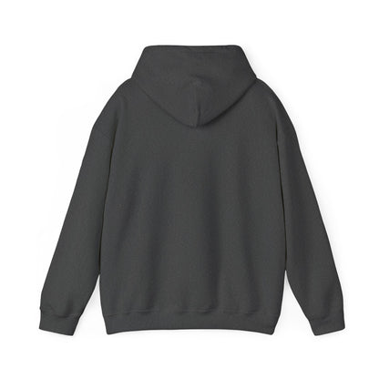 Hockey Bear Graphic Hoodie — 'Never Give Up' Cozy Skate Sweatshirt