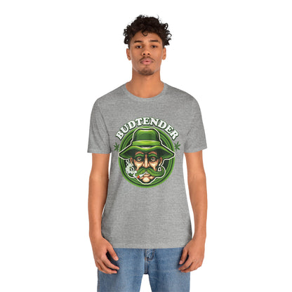 Budtender Graphic Tee – Retro Smoking Stoner Design
