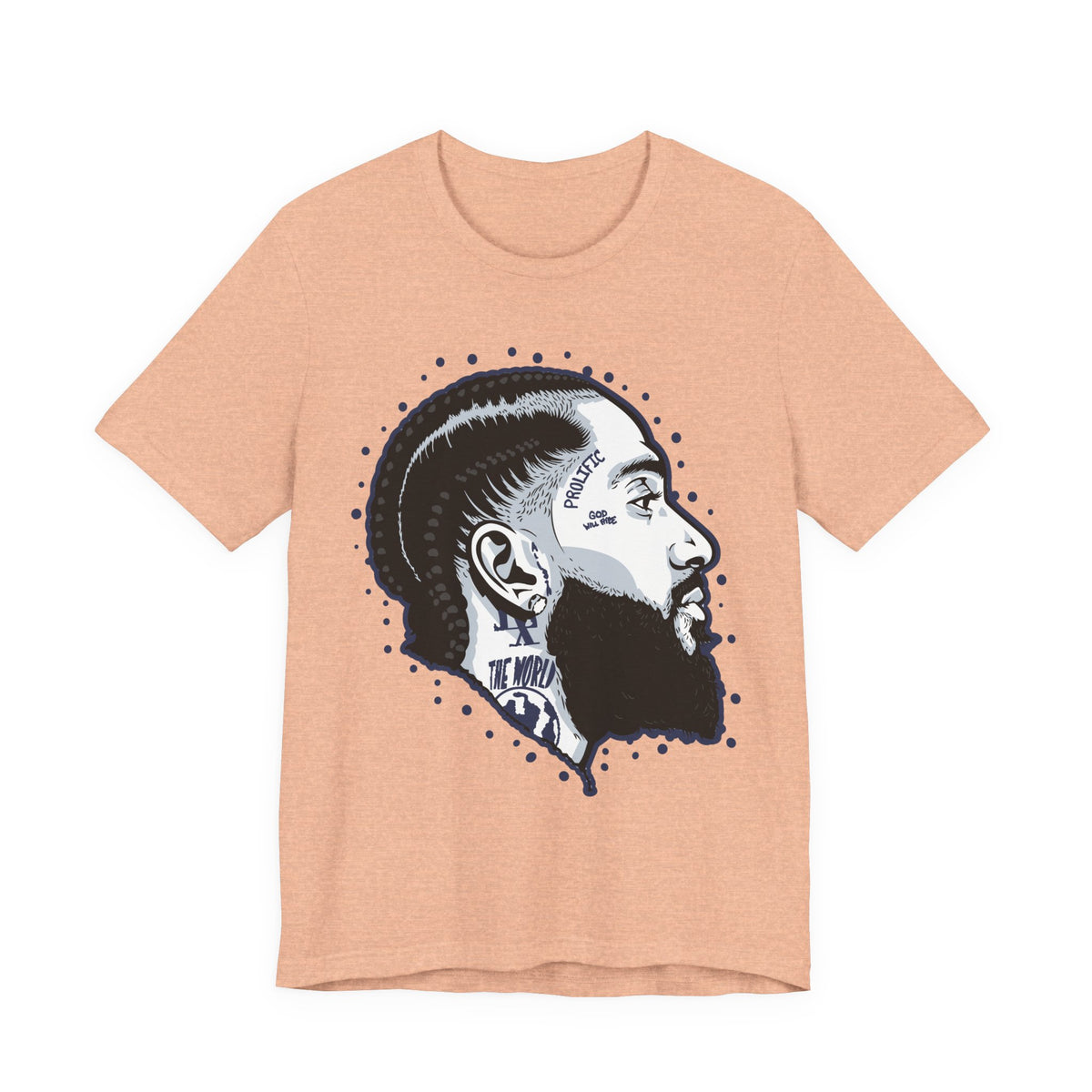 NIP HUSSLE PROLIFIC HIP HOP ARTIST GRAPHIC T SHIRT