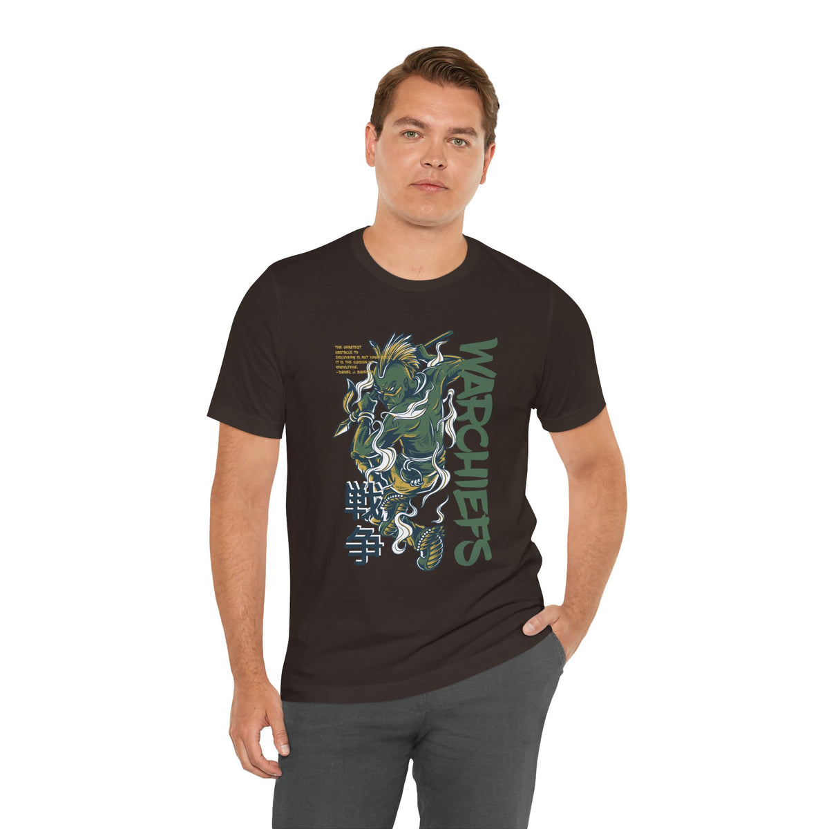 Marchiefs Warrior Tee — Japanese-Style Ninja Graphic Shirt