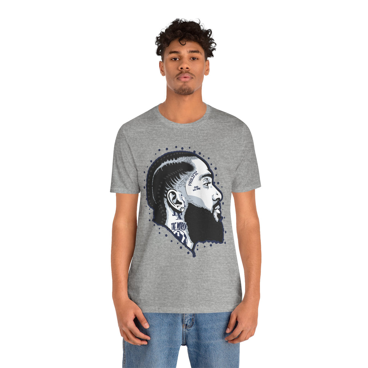 NIP HUSSLE PROLIFIC HIP HOP ARTIST GRAPHIC T SHIRT