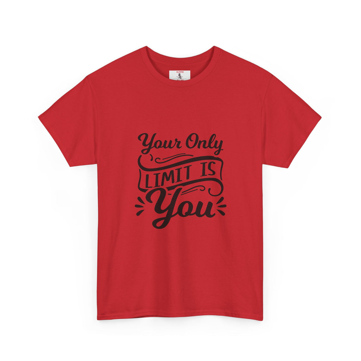 Motivational Tee — "Your Only Limit Is You / You Only Fail When You Stop Trying" Inspirational Shirt