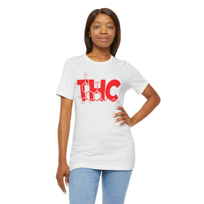 THC Molecule T-Shirt — Chemistry Graphic Cannabis Tee