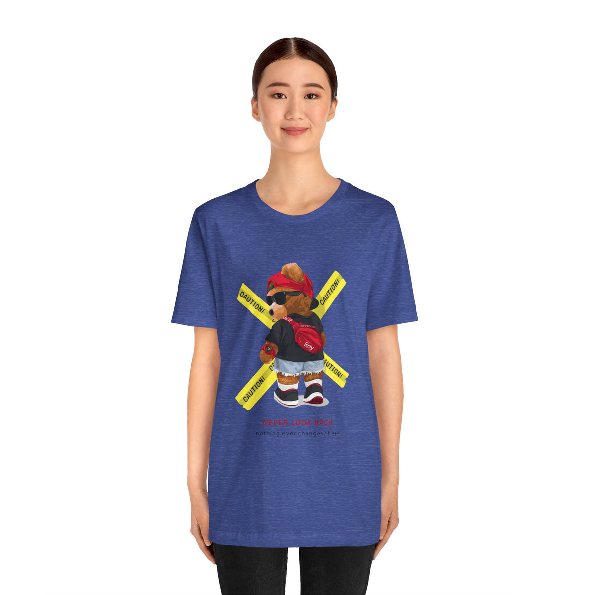 Teddy Bear 'Never Look Back' Graphic Tee