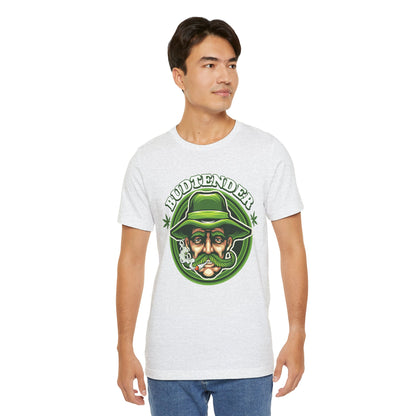 Budtender Graphic Tee – Retro Smoking Stoner Design