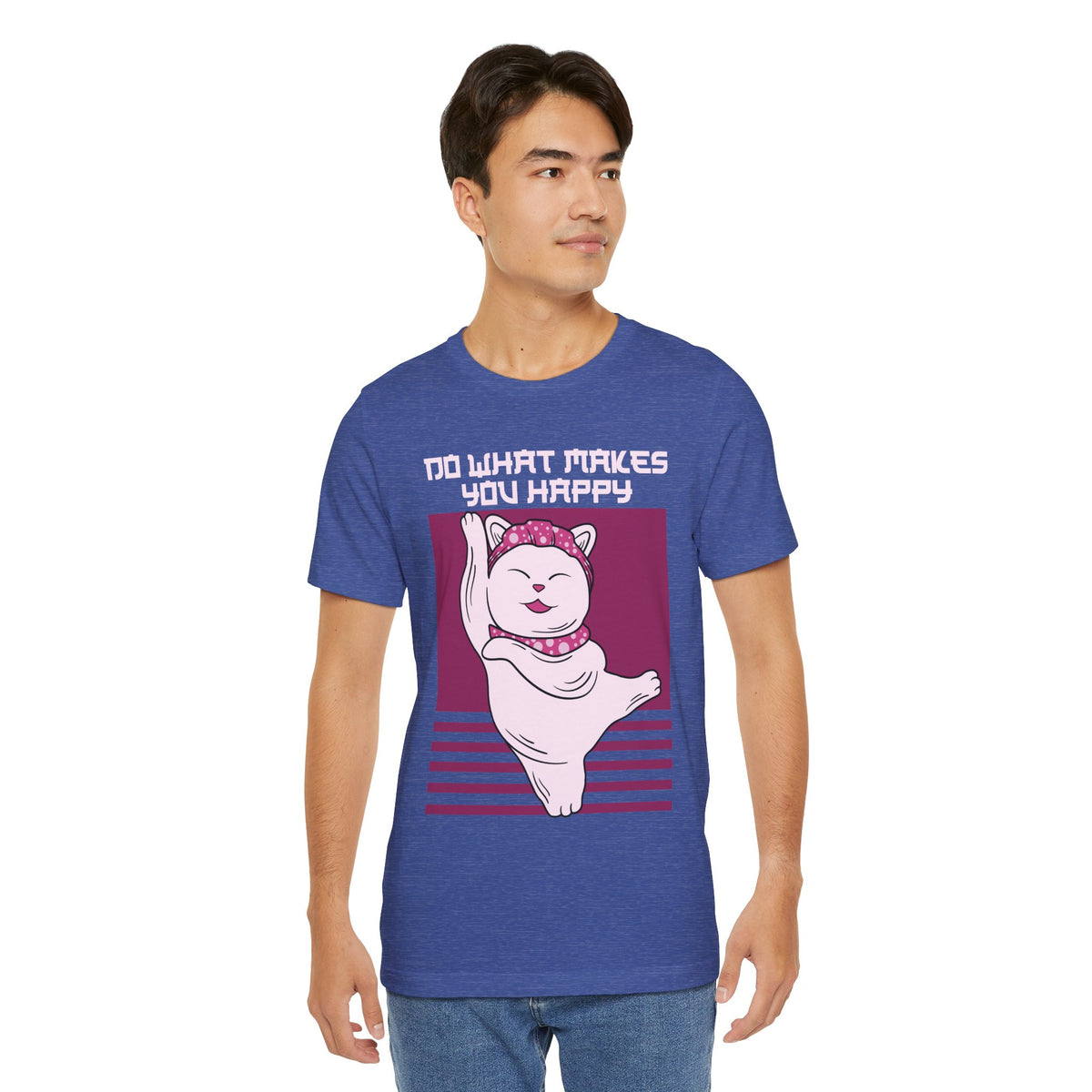 Do What Makes You Happy Cat Tee
