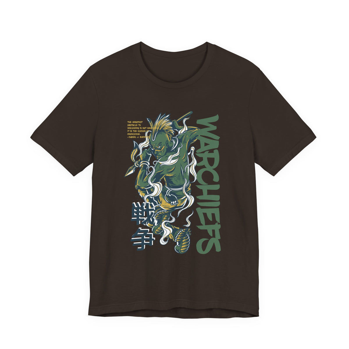 Marchiefs Warrior Tee — Japanese-Style Ninja Graphic Shirt