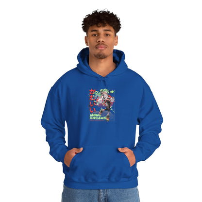 Anime Kawaii Character Hoodie – Cute Japanese Graphic Pullover