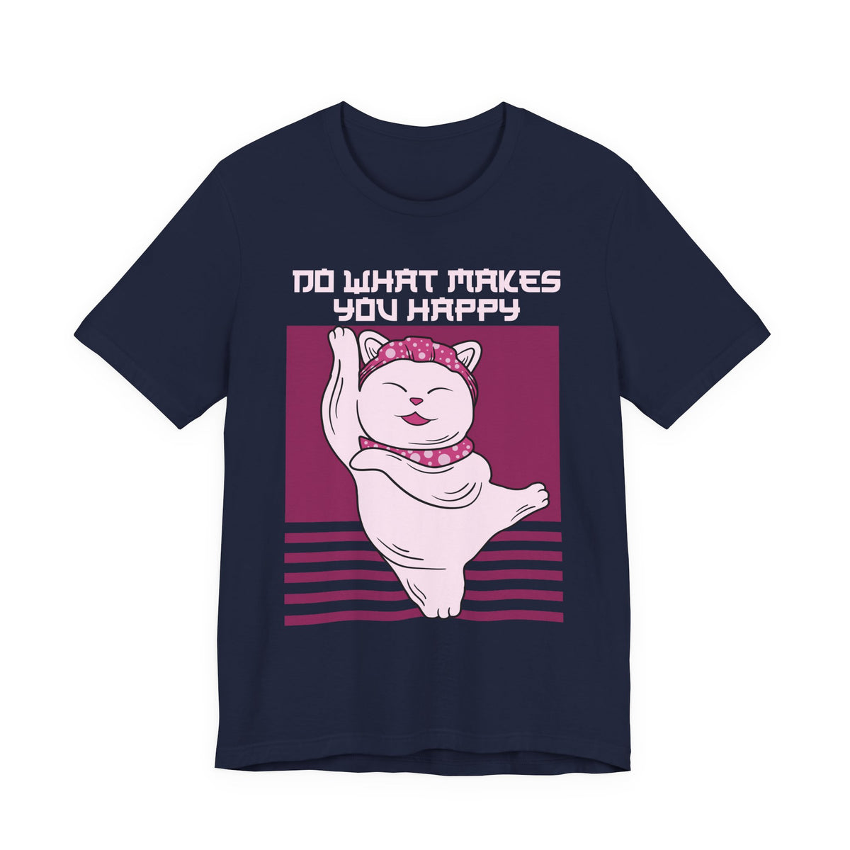 Do What Makes You Happy Cat Tee