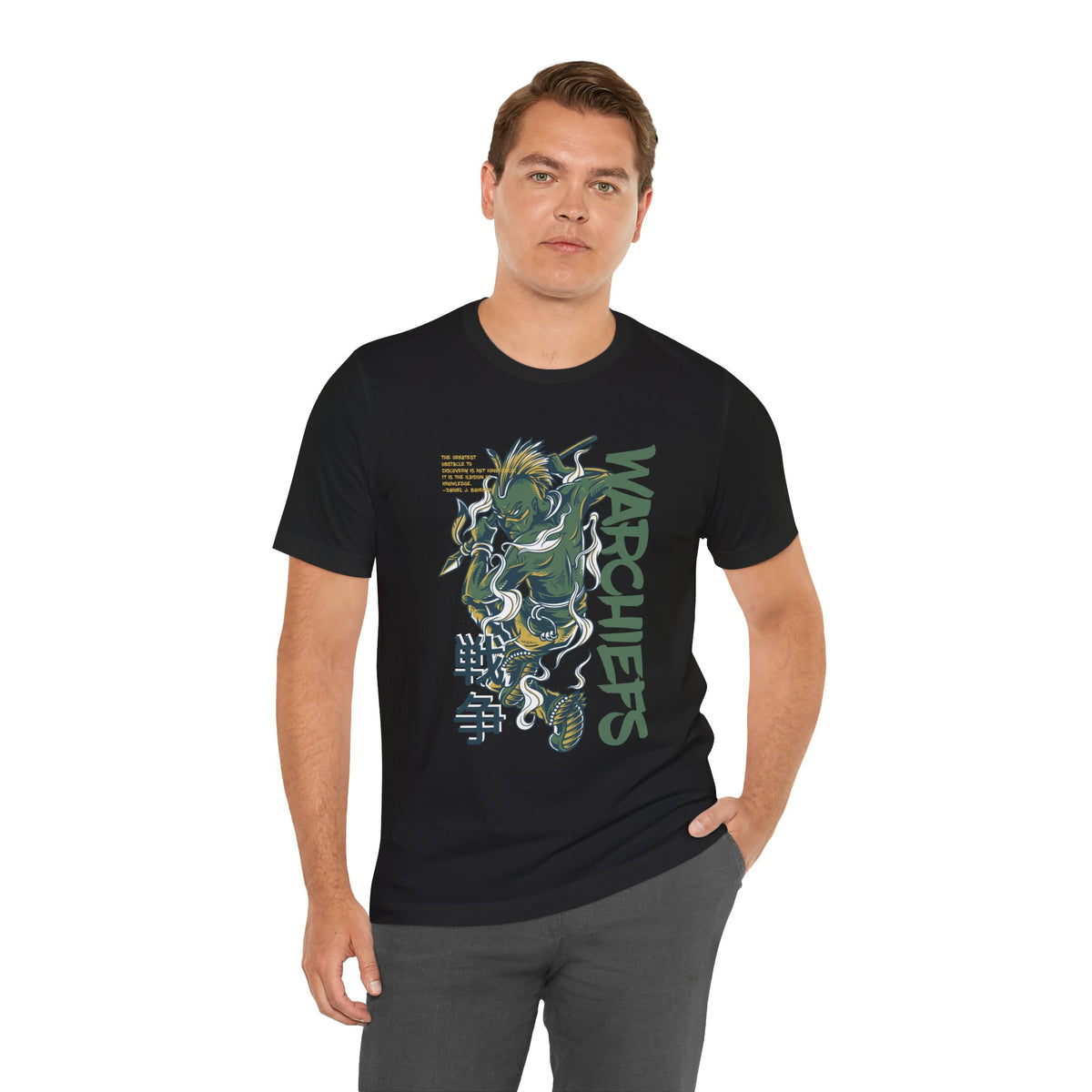 Marchiefs Warrior Tee — Japanese-Style Ninja Graphic Shirt