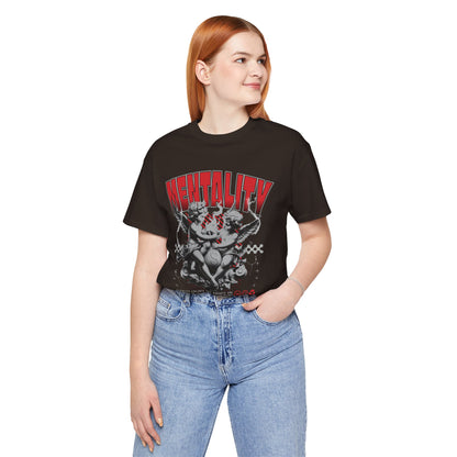 Mentality Graphic Tee — Vintage Cherub Skate Art Shirt