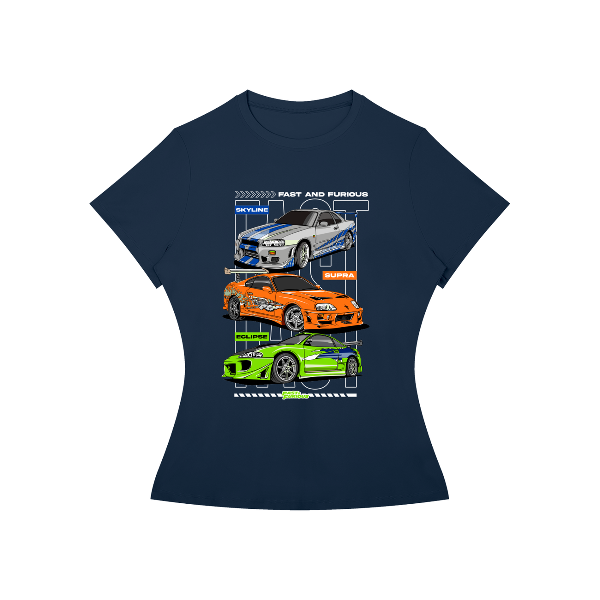 F&F Imports Models Women’s Slim-Fit Tee