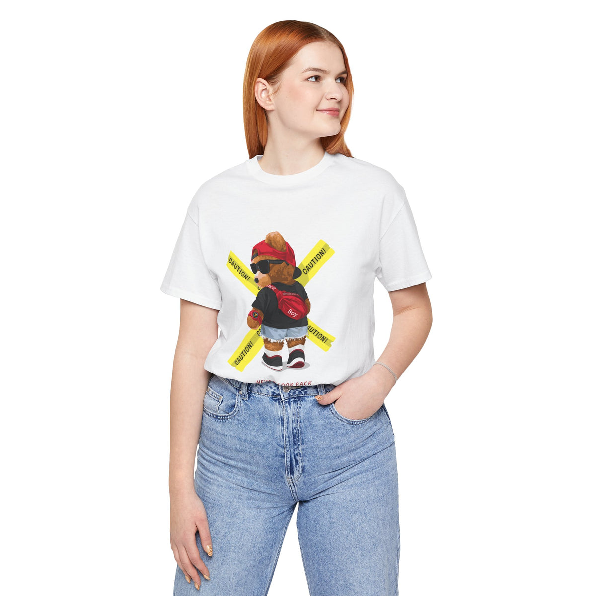 Teddy Bear 'Never Look Back' Graphic Tee