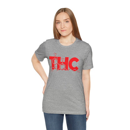 THC Molecule T-Shirt — Chemistry Graphic Cannabis Tee