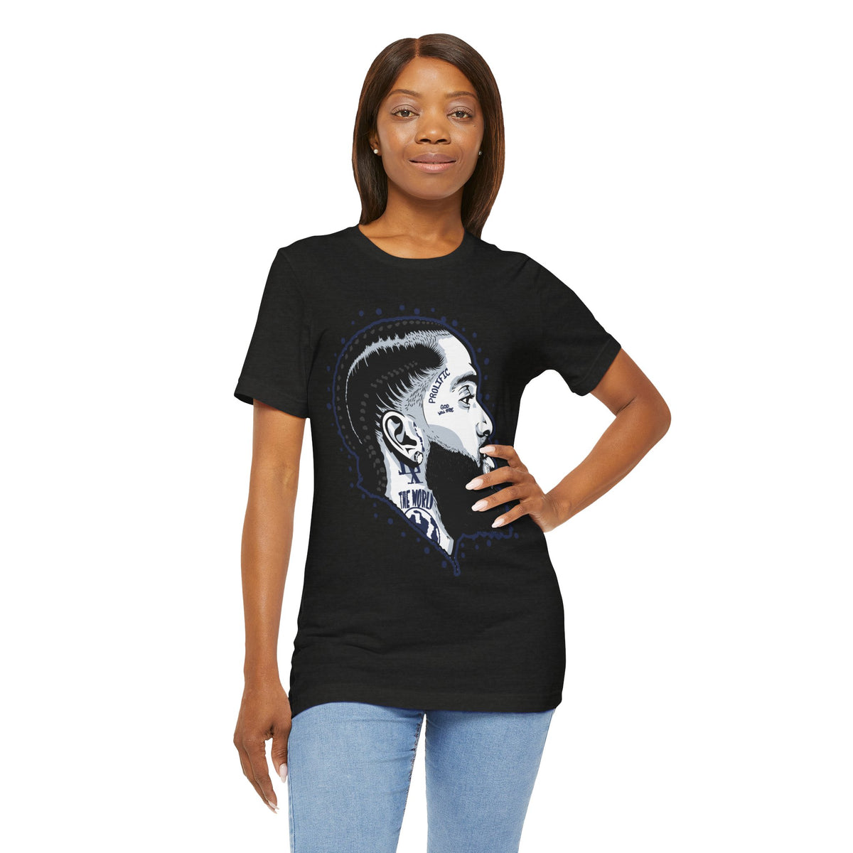 NIP HUSSLE PROLIFIC HIP HOP ARTIST GRAPHIC T SHIRT