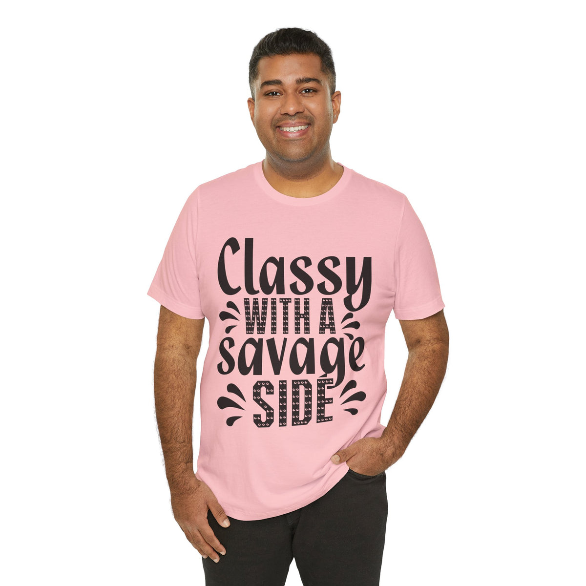 Classy With A Savage Side T-Shirt — Funny Sassy Graphic Tee for Women