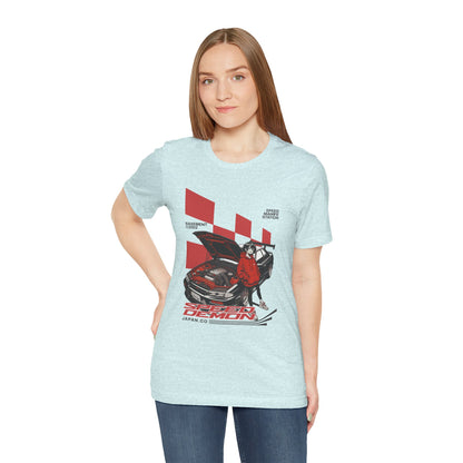JDM Demon Street Racing T‑Shirt — Retro Car Anime Graphic Tee