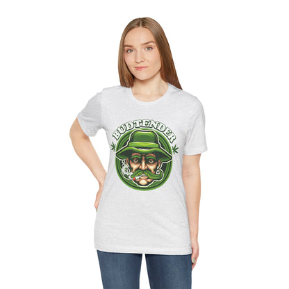 Budtender Graphic Tee – Retro Smoking Stoner Design