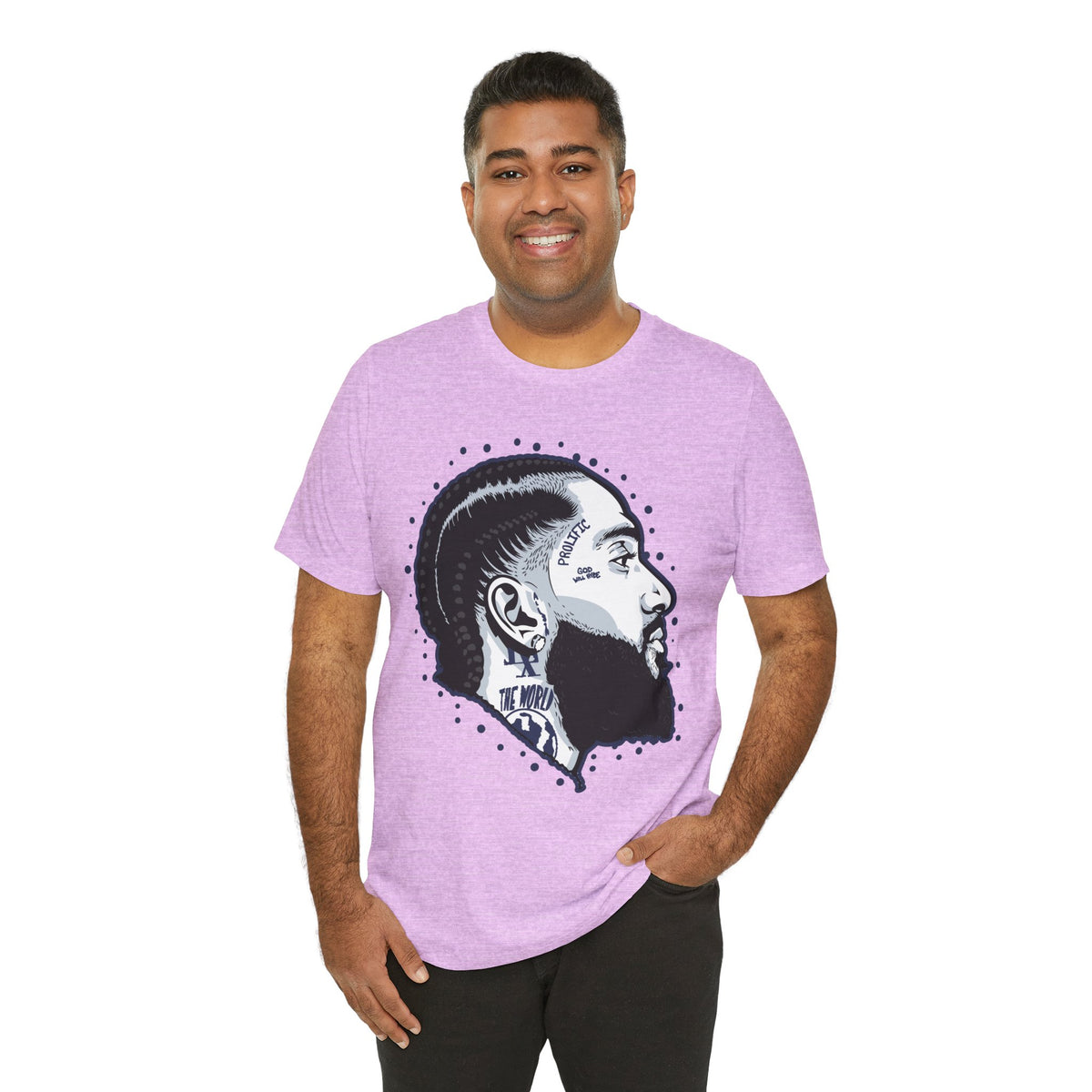 NIP HUSSLE PROLIFIC HIP HOP ARTIST GRAPHIC T SHIRT