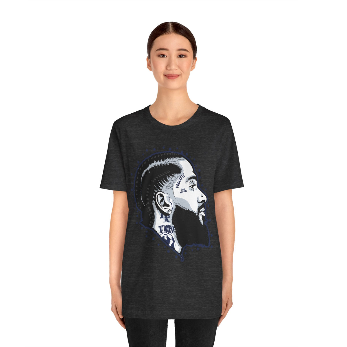 NIP HUSSLE PROLIFIC HIP HOP ARTIST GRAPHIC T SHIRT