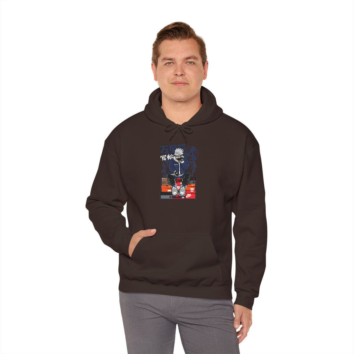 Hustlin Kakashi Sneaker Collector Hooded Sweatshirt